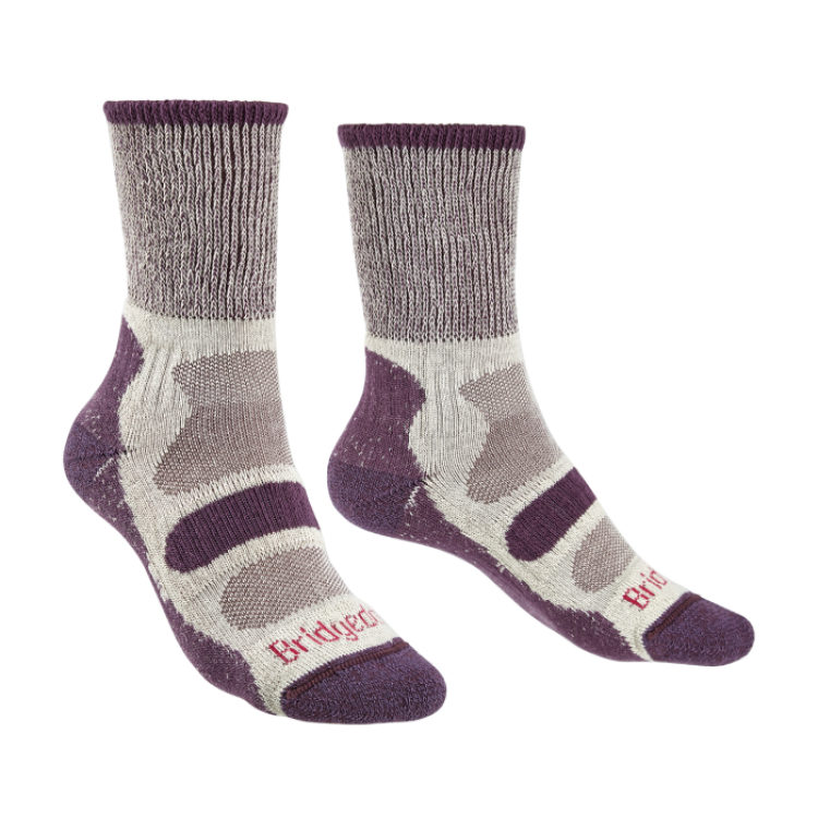 Women's Bridgedale Hike Lightweight Cotton Cool Comfort Boot Sock